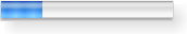 Screenshot of a Macintosh style progress bar
